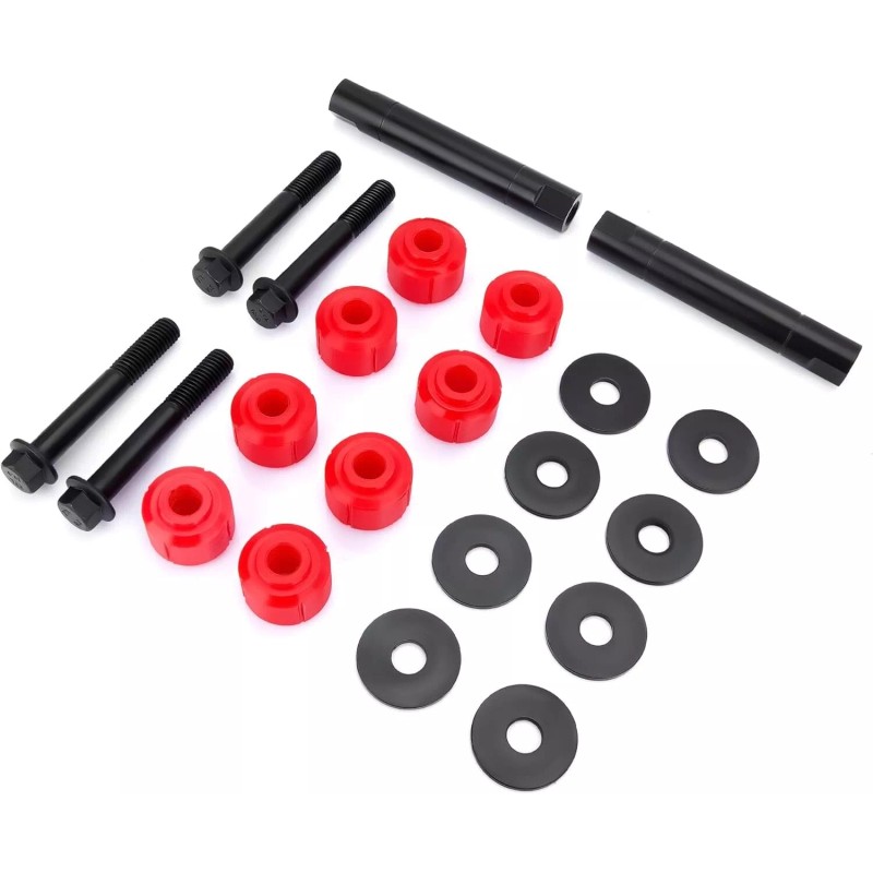 KSP 2pcs 0-3'' Front Sway Bar Link for Chevy silverado