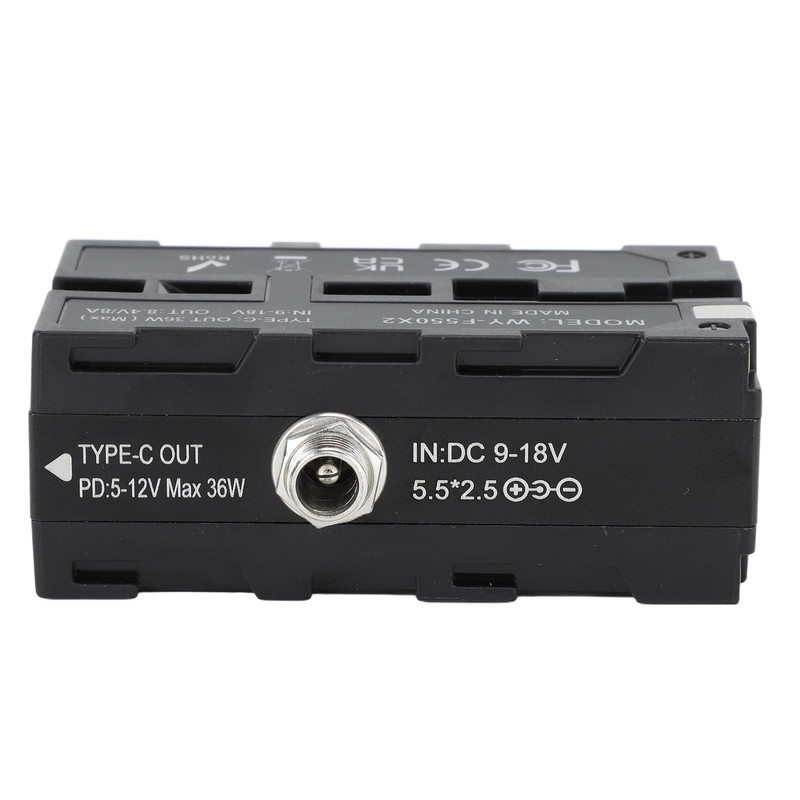 Dummy Battery NP F970 F750 F570 F550 DC Coupler Continuous