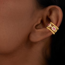 Jenosy Gold Earrings, Gold Plated