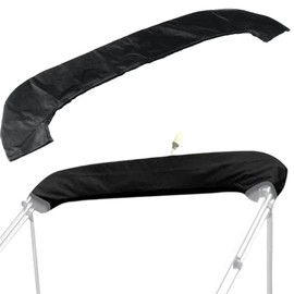 Oversize Bimini Top Storage Boot Cover, Fits up to 103" / 8.5' Wide, Heavy Duty Canvas Pontoon Boat Bimini Boot Cover Compatible with Extra-Large Tubing and Bulky Bimini, Sturdy & Weatherproof