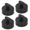 4PCS Jack Pad Anti Bending Sturdy Rubber Floor Heavy Duty