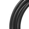 X AUTOHAUX 4.5 Meter 14.76ft Black Silicone Air Hose Pipe