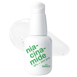 Hello Basic 12% Niacinamide + Zinc Hyaluronic Acid PCA Facial Serum 1% - Balance Clean & Vegan for daily clarity and smooth texture 1 floz / 헬로 베이직 12% 니아신아마이드 + 히알루론산 아연 PCA 페이셜 세럼 1% - 데일리 선명도와 부드러운 질감을 위한 밸런스 클린 & 비건 1 floz