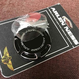 PHEOZIO Rear Master Cylinder Beveled Covers Compatible for Harley Davidson Dyna Softai 2006-2015 XL Sportster 2007-2015 FLT 2005> 03-476 Black