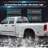 Bestview LED Dually Side Marker Lights for 2003-2009 Dodge Ram