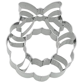 Birkmann 198975 Christmas Wreath Cookie Cutter, 7.5 cm, Stainless Steel, High Quality
