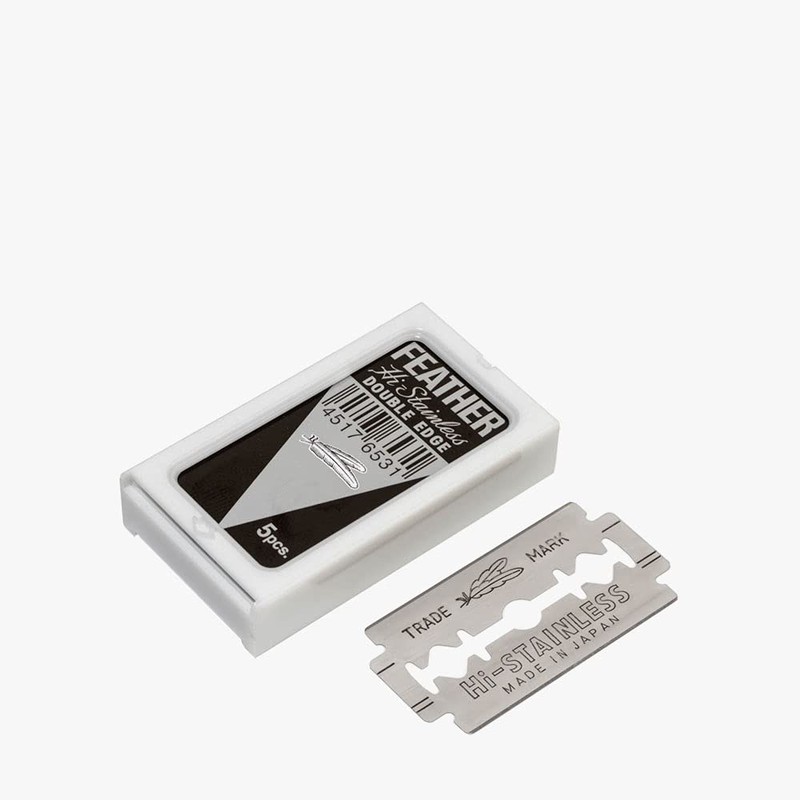 30 Feather Stainless Steel Double Edge Safety Razor Blades
