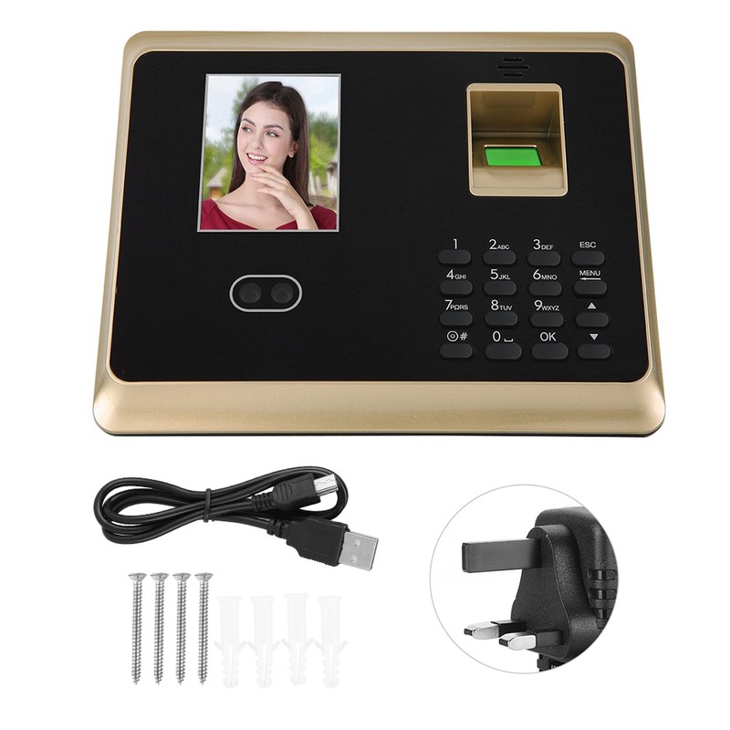 2.8in HD TFT Face Fingerprint Password Attendance Machine Access Control