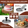 bremermann Burger Press // Includes 50 x Non-Stick Dividers //