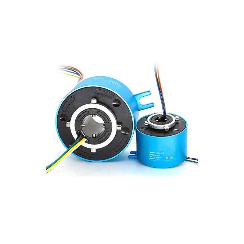 Taidacent Through Hole Conductive Rotary Slip Rings Electrical Brush Ring