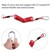 CAVLA Trailer Breakaway Switch, 4ft Breakaway Coiled Cable with Electric
