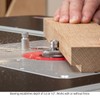 Ultra-Shear Rabbeting Router Bit 7-Piece Collar Set, USRBCS - for