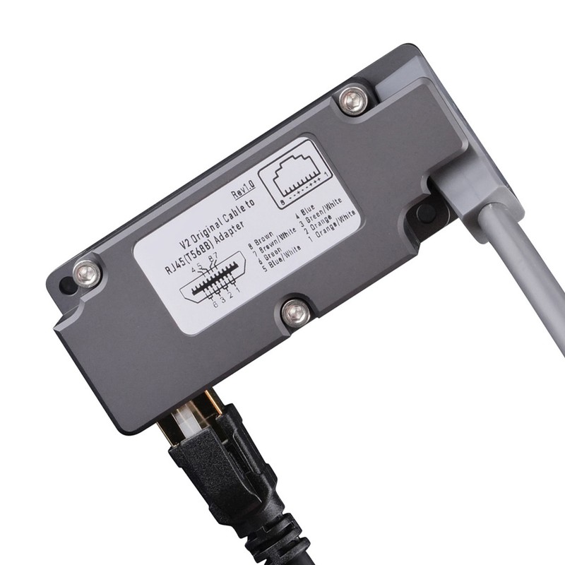 for Dishy V2 to RJ45 Adapter with POE Injector T568B