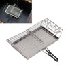 Camping Stove Toaster Foldable Portable Stable Structure Stainless Steel Outdoor