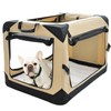 Pettycare 26 Inch Collapsible Foldable Soft Dog Kennel with Chew