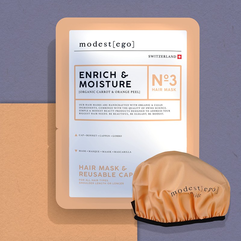 Modest Ego Moisturising & Nourishing Hair Mask with Organic Carrot