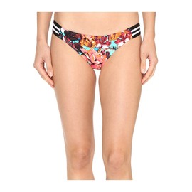 Body Glove Women's Wonderland Flirty Surf Rider Bikini Bottom, Multi, Large