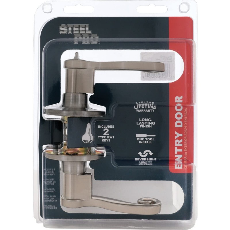 Steel Pro Entrance Lever Lockset