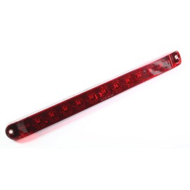 1 Red 17" Inch Waterproof Submersible Brake Stop Turn ID Light Bar Trailer Truck RV - Multifunction