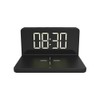 InGenious Wireless Phone Charging Alarm Clock - USB Powered 10W