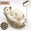 Hedgehog Tape Dispenser, Office Desk Accessory, 5" x 3" x