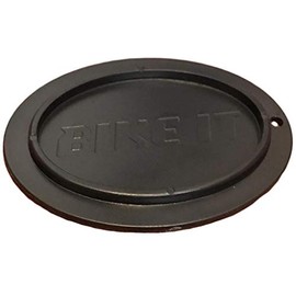 New Black Universal Diamond Grip Easy To Store Motorcycle Motorbike Side Stand Support Pad Puck Puk Puc For Grass, Tar And Other Surfaces BSPOVAL