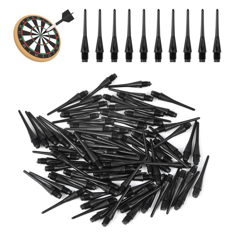 flintronic Plastic Dart Tips, 100 PCS Dart Tip Replacement Tips,