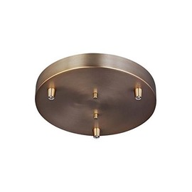 Generation Lighting 7449403-848 Towner Three - Light Pendant Cluster Canopy Accessory, Satin Brass