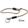 LHKJ Set of 2 Swing Ropes Adjustable Extension Rope for