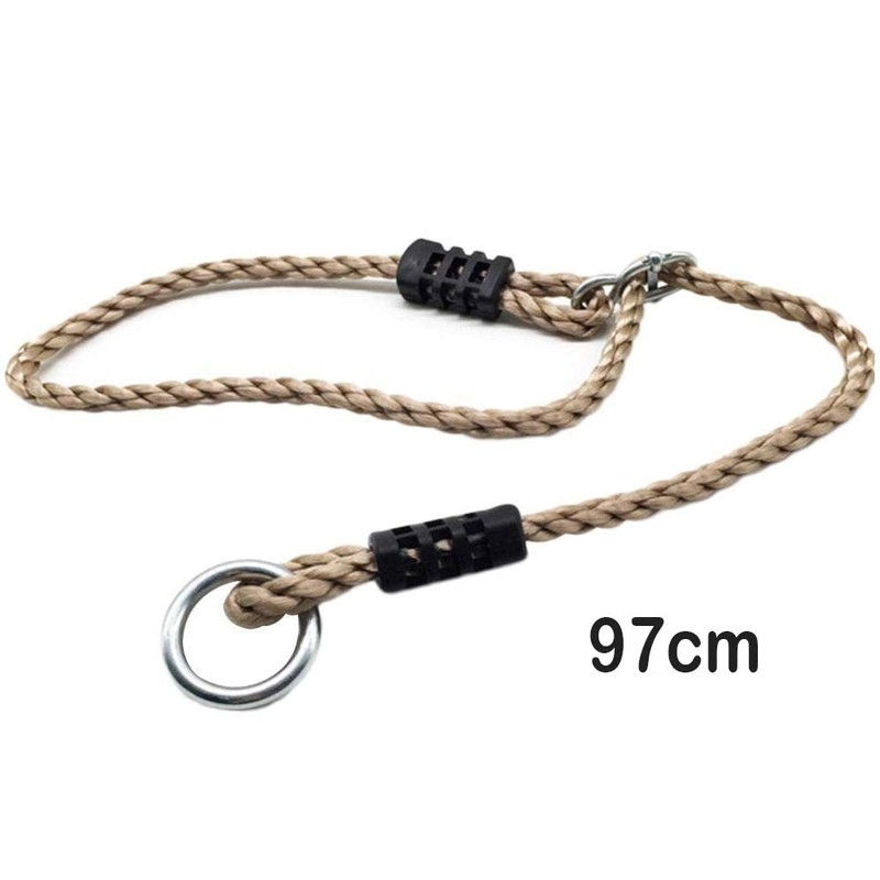 LHKJ Set of 2 Swing Ropes Adjustable Extension Rope for