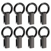 QUARKZMAN Bag Side Clip Buckle, 8 Pieces 0.28 Inch Metal