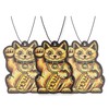 Lucky Cat Car Air Freshener 3 Pack Scented with Essential