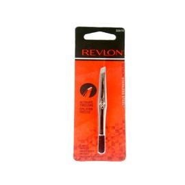 Revlon Deluxe Tweezer With Slant Tip, 1 ea (Pack of 12)