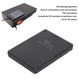 Memory Card for PS1, Portable Stick Plug and Play, Thick Machine V1.966, USB Game Start Card (16MB)
