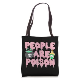 People Are Poison Kawaii Pastel Goth Tote Bag
