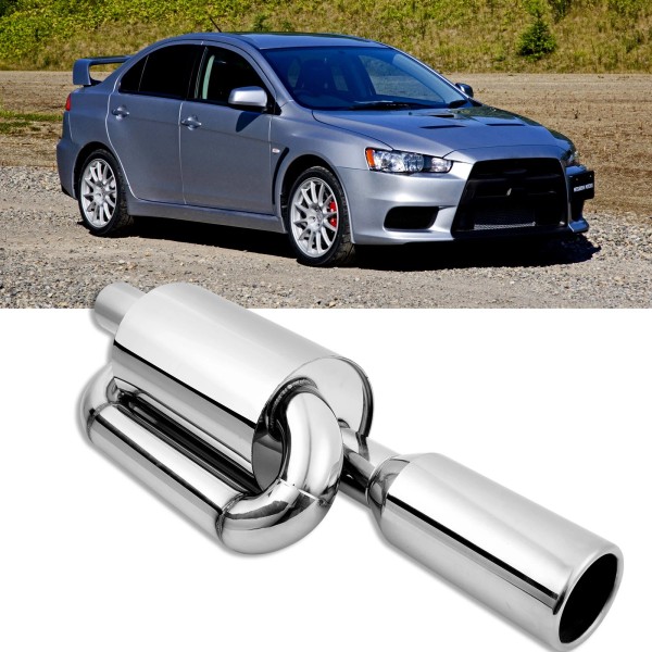KEEPDSGN For Mitsubishi Lancer Evolution X 08-2015 2.5" In Twin