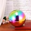 POPETPOP Grade 201 Stainless Steel Highly Polished Round Colourful Hollow