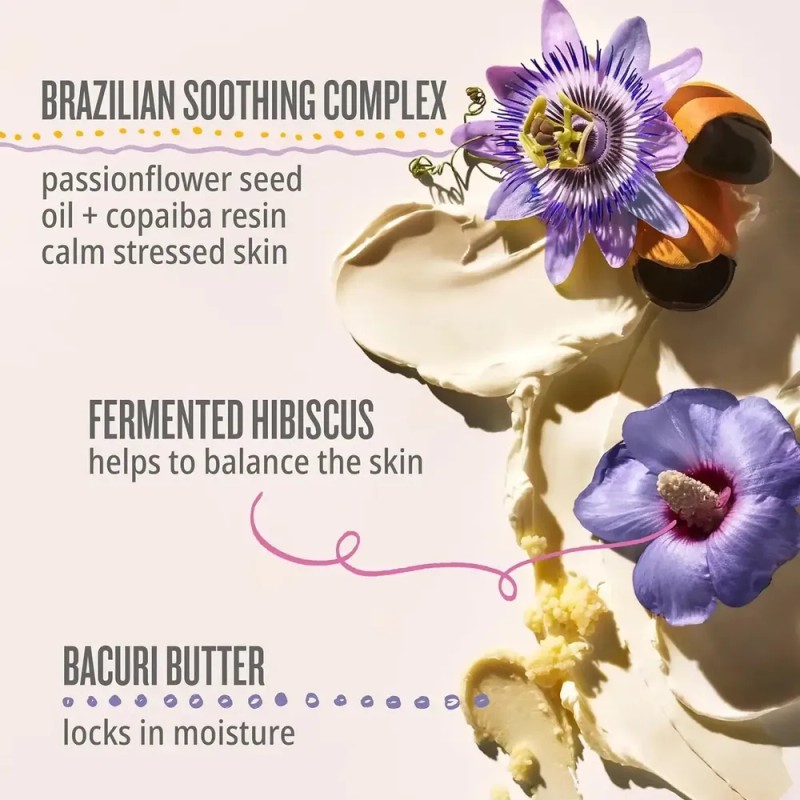 Crema Nutritiva Prebiótica Efecto Calma Beleza Do Sol 240 Ml