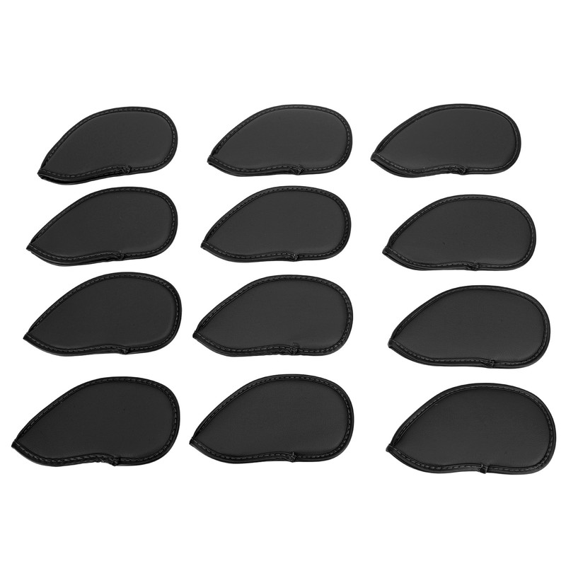 12Pcs Golf Iron Covers Set with Numbers Soft Protective Golf