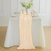 12PCS Cheesecloth Table Gauze Boho Rustic Runner 35x120 Inch Long