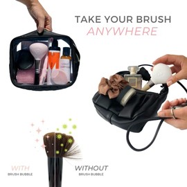 Protege tus herramientas con Provided solutions: Descubre la comodidad de este Porta Brochas de Maquillaje Ideal para Viajes flexible que se adapta a cualquier bolso