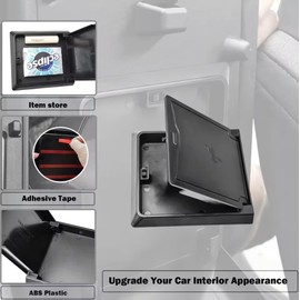 Compatible with Ford Bronco U725 2021 2022 2023 2024 2/4-Door (Not fits bronco sport) Multiple Center Console Hidden Organizer Storage Insert Tray Armrest One-Touch Hidden Storage Box Container Cover