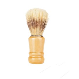 Shaving Brush Handmade Badger Hair Shave Brush Wet Shaving Elegant Design Professional Pure Bristle Brush Hair Salon Manual Shaving Cleaning Tool Ideal for Men (Wood Shaving Brush)