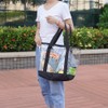Large Clear Tote Bag, Fashion PVC Shoulder Handbag for Women,