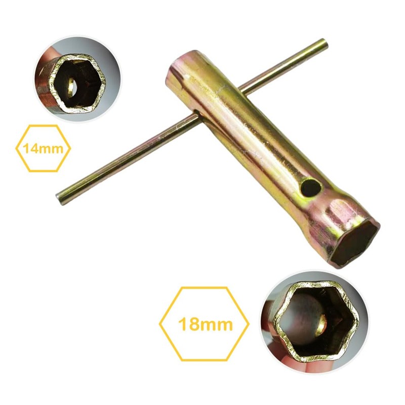 WINTOWIN 14-18mm Motorcycle Ignition Spark Plug Spanner Spark Plugs Socket
