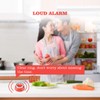 Jayron Kitchen Timer Reminder Timer Manage 360 Degree Rotating Mechanical