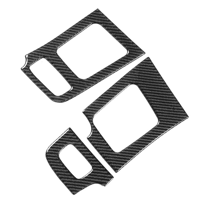 3pcs Dashboard Left Right Air Vent Trim Frame Decoration Fit