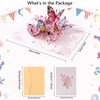 GUAGUA Pop Up Birthday Card 3D Butterfly Greeting Thank You