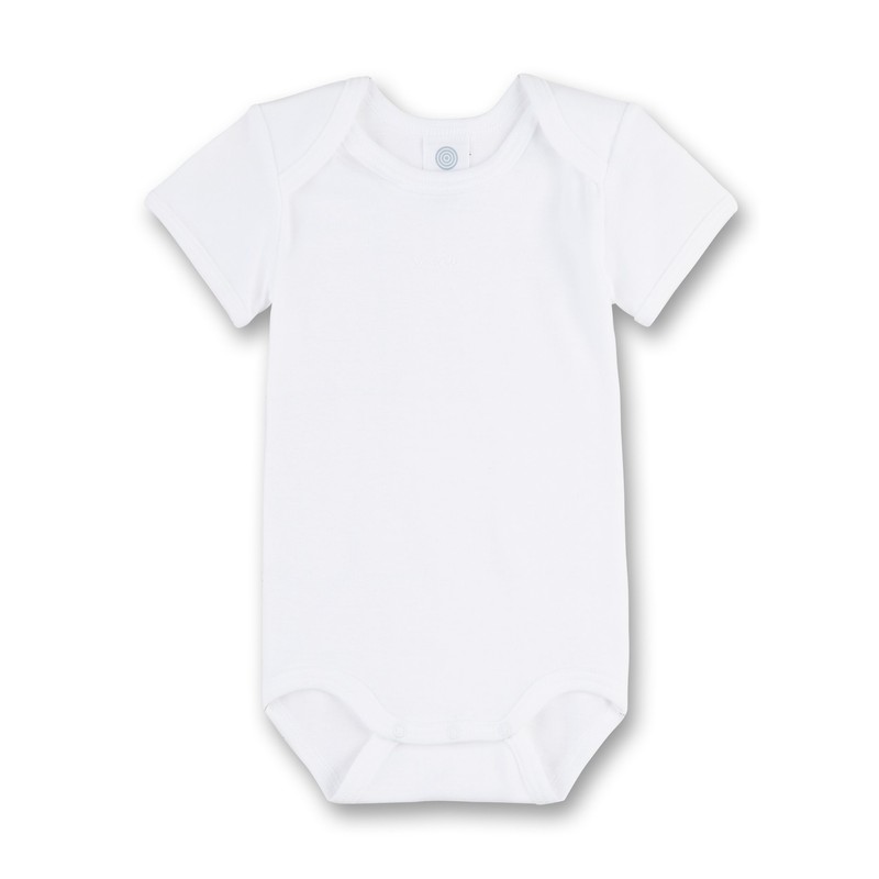 Sanetta 321860 Unisex Baby Bodysuit, Pack of 2, Plain -