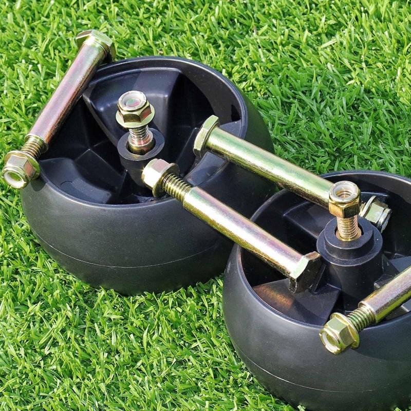 Metalsuberg Deck Wheel Shoulder Bolt and Flanged Lock Nut Replaces